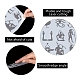 Gorgecraft pet пластиковый рисунок живопись трафареты шаблоны DIY-WH0285-010-3