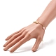 Herz-Legierung Emaille Charm-Armband zum Valentinstag BJEW-JB06656-5