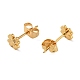 Boucles d'oreilles en laiton&nbsp;EJEW-O003-01E-G-2