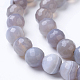 Natural Banded Agate Beads Strands G-G754-02-8mm-3