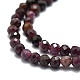 Natural Ruby Beads Strands G-E576-63B-3