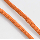 マクラメラテール中国結び作り用コードラウンドナイロン編み込みひも糸  サテンコード  チョコレート  2mm  約10.93ヤード（10m）/ロール NWIR-O002-04-2