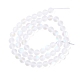 Chapelets de perles en pierre de lune synthétique G-E573-01A-08-2