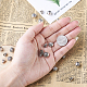 Kits de perles de gourou en argent tibétain PALLOY-TA0001-04AS-4