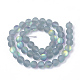Synthetische Mondstein Perlen Stränge G-S283-06-10mm-2