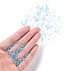 11/0 Grade A Transparent Glass Seed Beads X-SEED-N001-E-321-4
