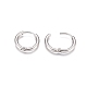 304 Stainless Steel Huggie Hoop Earrings EJEW-G272-01-12mm-P-3