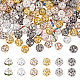 GLOBLELAND 300Pcs Alloy Rhinestone Beads Disco Ball Bead Crystal Spacer Bead Multicolored Glittering Craft Beads Round Connector Beads for Handmade Jewelry Craft Bracelet Necklace(Mixed Color) FIND-GL0001-23-1