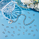 UNICRAFTALE about 200pcs Oval Linking Rings 201 Stainless Steel Link Connectors Oval Connectors 11x4mm Inner Diameter Metal Jewelry Links Closed but Unsoldered Linking Ring for Jewelry Making STAS-UN0041-30-5