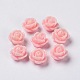 Fleur rose opaque perles de résine X-CRES-B1029-A02-1