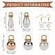 Kit per la creazione di orecchini a goccia imitazione di perle fai da te DIY-SZ0006-71-2