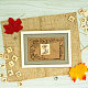 GLOBLELAND Vintage Mushroom Frame Clear Stamps Mushroom Silicone Stamps Rubber Transparent Rubber Seal Stamps for Card Making DIY Scrapbooking Photo Album Decoration DIY-WH0167-57-0096-5