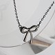925 Sterling Silver Necklaces NJEW-BB48196-A-2