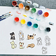 PH PandaHall Decorative Clear Stamps Plastic Stamps Animal Cat Dog Silicone Stamp Film Frame Transparent Seal Stamps for Gift Photo Album Invitation Card Making Scrapbooking Postcard Decor DIY-WH0167-57-0216-4