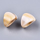 Boucles d'oreilles en résine opaque EJEW-T012-07-A01-2
