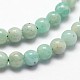 Chapelets de perles en amazonite naturelle G-N0197-01-3mm-3