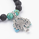 Chakra Jewelry BJEW-JB03519-4