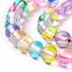 Synthetic Moonstone Beads Strands G-E573-02A-18-3