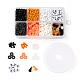 3 colores 1155 piezas diy tema de halloween pulseras elásticas que hacen kits DIY-LS0001-22A-1