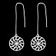 Trendy Brass Threader Earrings EJEW-BB21073-7