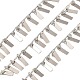 Cadenas de eslabones de latón chapado en rack CHC-A007-03P-3