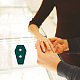 Cajas de anillo de dedo de terciopelo en forma de ataúd con tema de halloween VBOX-WH0015-01B-7
