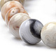 Chapelets de perles en agate fou naturel G-S259-38-6mm-3