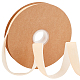 Gorgecraft 20 yard ruban de velours ruban simple face 0.98 pouces ruban d'emballage cadeau pour emballage de paquet cheveux arc clip accessoire décoration de mariage bricolage artisanat (beige) SRIB-WH0009-04B-05-1