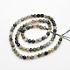 Faceted Round Natural Indian Agate Beads Strands G-E302-096-4mm-2