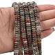 Natürliche afrikanische Heliotrop Perlen Stränge&nbsp;G-G329-A02-3x8mm-2