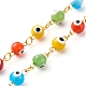 Collier pendentif chaîne en laiton & bracelets & bracelets de cheville ensembles de bijoux SJEW-JS01201-13