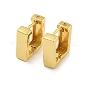 Латунные серьги обруча EJEW-C102-01G
