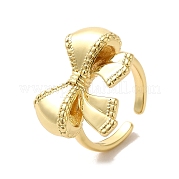 Латунные открытые кольца RJEW-R141-03G
