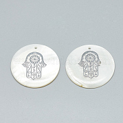 Подвески из пресноводных оболочек SHEL-Q016-012P