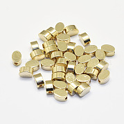 Perles en laiton plaqué durable KK-K193-058G-NF