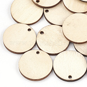 Неокрашенного дерева подвески WOOD-T008-13