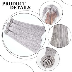 Décorations de pendentif pompon en polyester&nbsp;AJEW-WH0312-94
