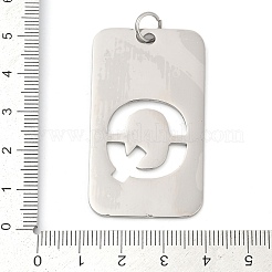 Colgantes de acero inoxidable 304&nbsp;LS-STAS-M115-01P-Q