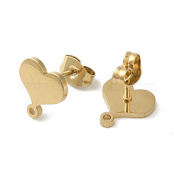 Accesorios para pendientes de acero inoxidable 304 con revestimiento iónico (IP)&nbsp;STAS-I206-83G