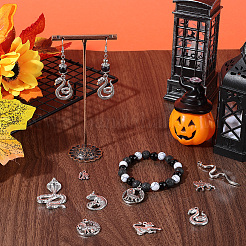 48 pz 8 stili pendenti in lega di stile tibetano&nbsp;FIND-SC0018-09
