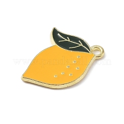 Vergoldete Legierung Emaille-Anhänger&nbsp;FIND-M015-01G-B