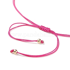 Gliederarmband aus Glassamen&nbsp;BJEW-JB08894-05