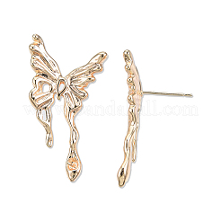 Accessoires de clous d'oreilles en laiton&nbsp;KK-N232-429LG-B