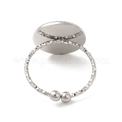 Componente ad anello con polsino aperto in acciaio inossidabile 304 anti-ossidazione&nbsp;X-STAS-E180-09P