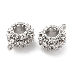 Bélières en laiton micro pavé de zircone cubique&nbsp;KK-H513-03P