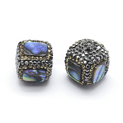 Handgemachte Fimo-Perlen Strass&nbsp;RB-A062-087