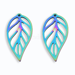 Pendentifs en acier inoxydable avec placage ionique (IP) 201&nbsp;STAS-N098-113M