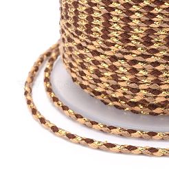 Cordon en polycoton à 4 brin avec fil métallique&nbsp;OCOR-Z003-C06