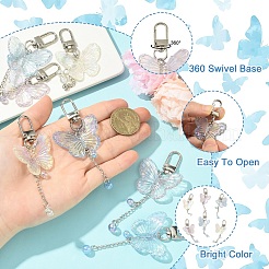 20 pezzo di decorazioni pendenti in acrilico&nbsp;HJEW-YW00252-01