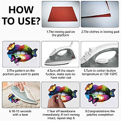 PVC-Wärmeübertragungsfolie&nbsp;DIY-WH0452-010